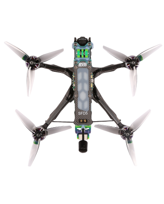 DYS SFD5 DeadCat 5-Inch 6S HD DJI O3 Freestyle FPV Drone with F722 FC, 65A AM32 ESC & GPS