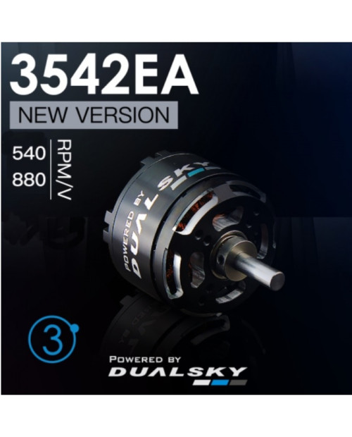 Dualsky XM3542EA Brushless Outrunner Motors – EA Series High-Efficiency Electric Drive
