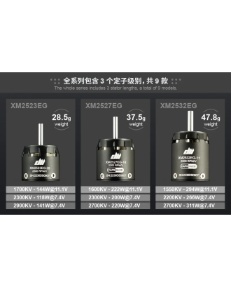 Dualsky XM2532EG Motor Wholesale many KV to choose
