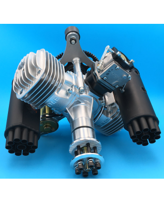 DLE170ML 170cc Ultra-Light Twin-Cylinder Petrol Paramotor Engine – Electric Start, Air-Cooled