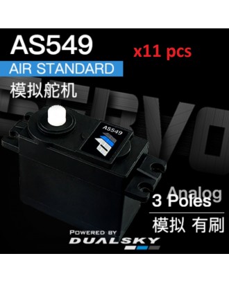 Wholesale Dualsky 11pcs AS549 Analog Servo for Fixed Wing Entry Level Aircrafts