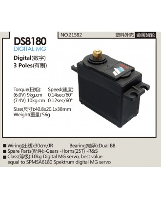 Dualsky DS8180 High Performance Digital Servo for RC Entry-level airplanes