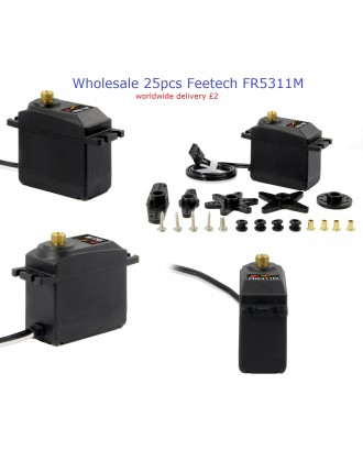Wholesale 25pcs Feetech FR5311M 13kg/cm Digital Servo