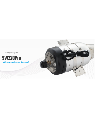 Swiwin SW220Pro Turbo Jet Engine Turbine Including All Accessories