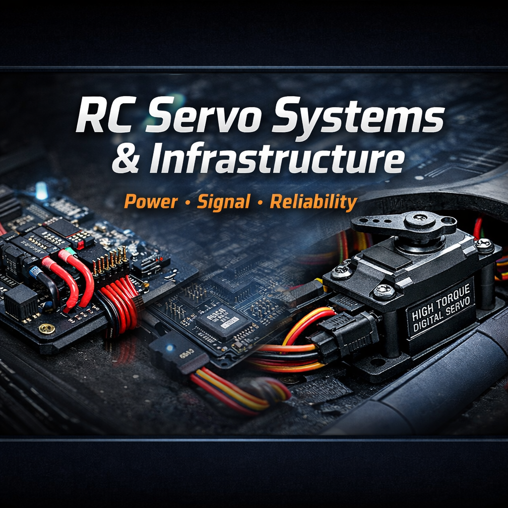RC Servo Systems & Infrastructure | Servos, Power & Control Solutions